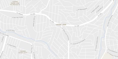 Карта на Cidade Líder São Паоло