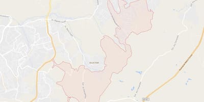 Карта на Cidade Tiradentes São Паоло