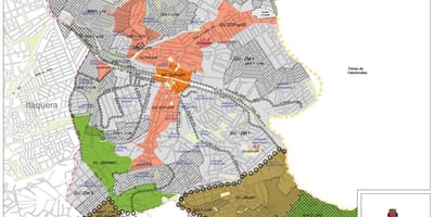 Карта на Guaianases São Паоло - Окупацијата на почвата