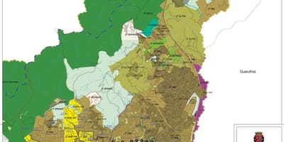 Карта на Jaçanã-Tremembé São Паоло - Окупацијата на почвата