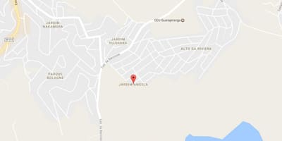 Карта на Jardim Ângela São Паоло