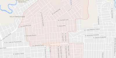 Карта на Jardim Елена São Паоло
