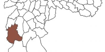 Карта на Jardim Ângela област