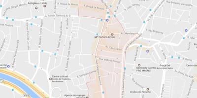 Карта на Limão São Паоло