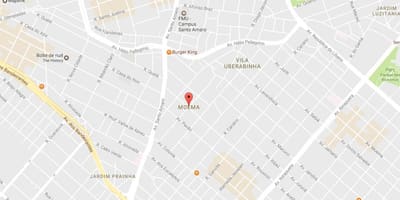 Карта на Moema São Паоло
