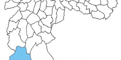 Карта на Parelheiros област
