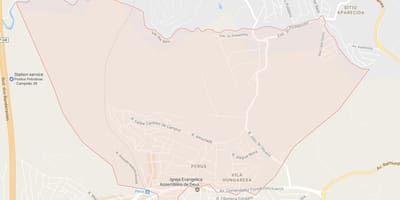 Карта на Perus São Паоло