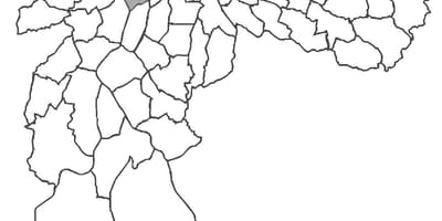 Карта на Pinheiros област