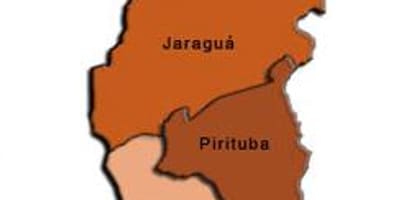 Карта на Pirituba-Jaraguá под-префектурата