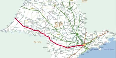 Карта на Raposo Tavares автопат - СП 270