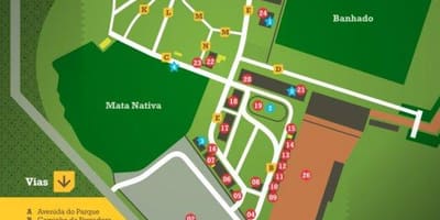 Карта на Rodeio São Паоло парк