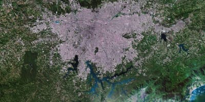 Карта на São Паоло satellite