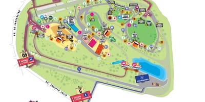 Карта на São Паоло lollapalooza