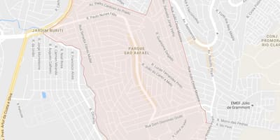 Карта на São Рафаел São Паоло