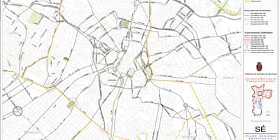 Карта на Sé São Паоло - Патишта