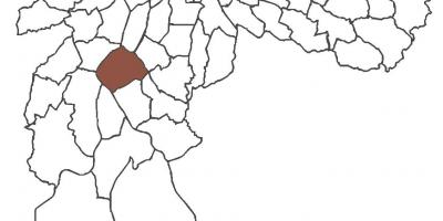 Карта на Santo Amaro област