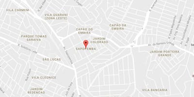 Карта на Sapopemba São Паоло