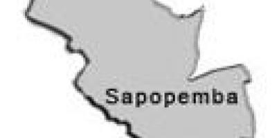 Карта на Sapopembra под-префектурата