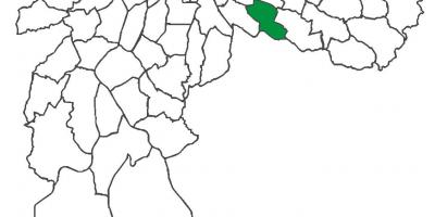 Карта на São Лукас област