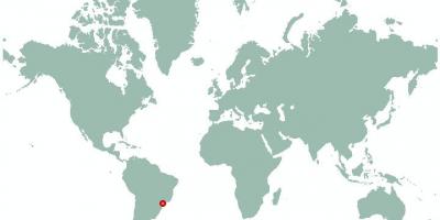 Карта на São Паоло во светот
