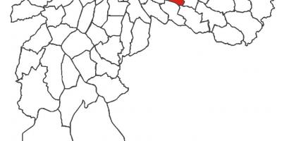 Мапа на Вила) област