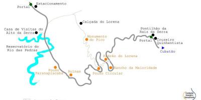 Мапата на патот кон Морето São Паоло