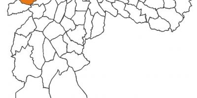 Карта на Рио Pequeno област